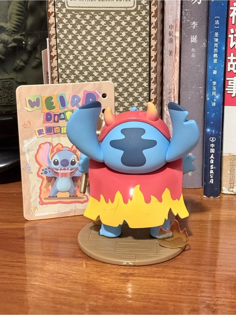 TOPTOY Disney Stitch Weird Diary Little Devil Figure